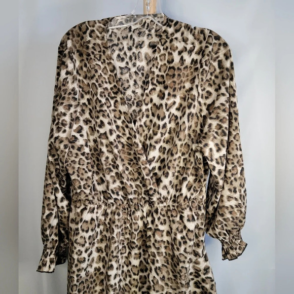 Shein Curve Leopard Print Dress 2XL - Picture 3 of 5
